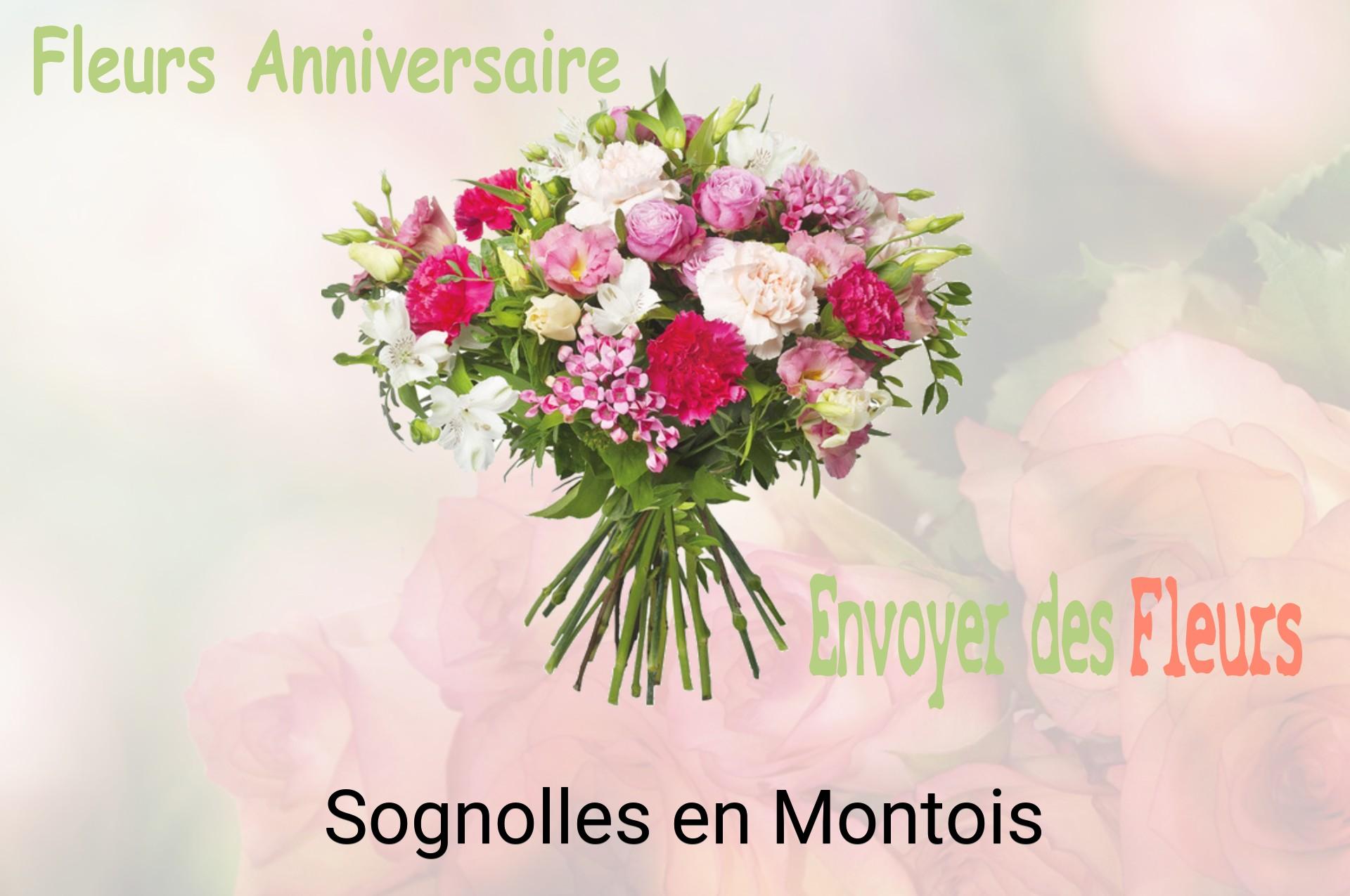 Bouquet de fleurs d’anniversaire livré à Sognolles-en-Montois